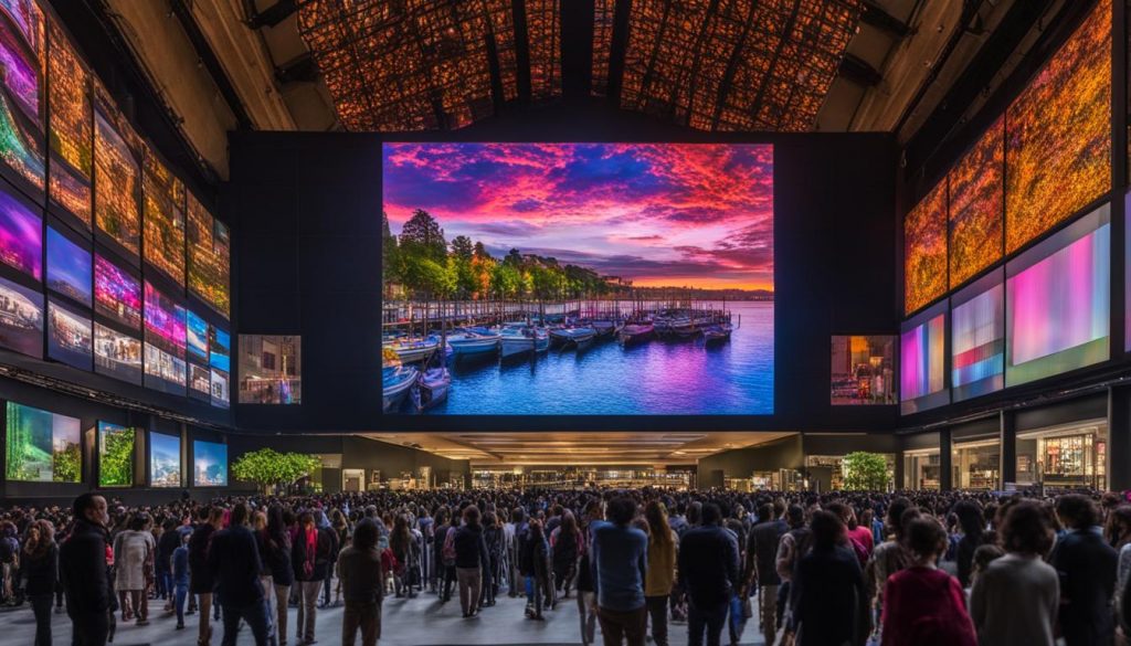 High-Resolution LED Screen for Stunning Visuals