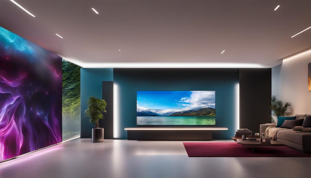 High-Resolution LED Wall Technology