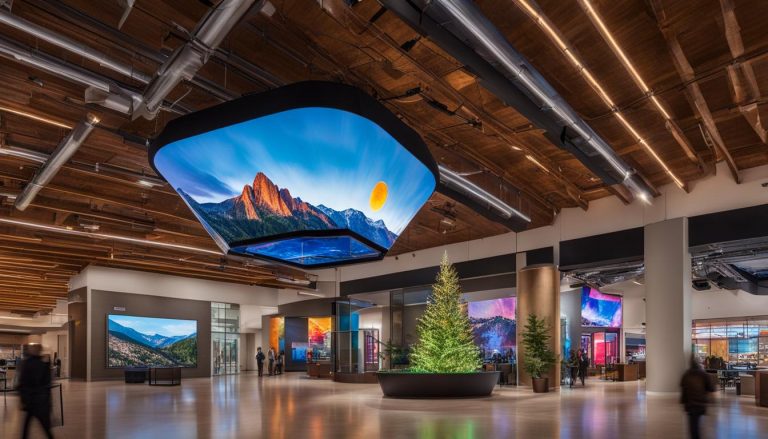 Indoor LED screen in Colorado Springs