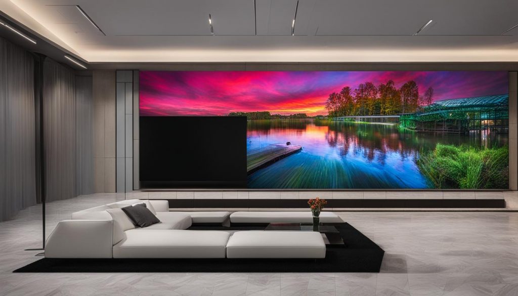 Indoor LED screen in Greenville