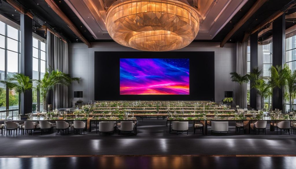 Indoor LED screen in Jacksonville