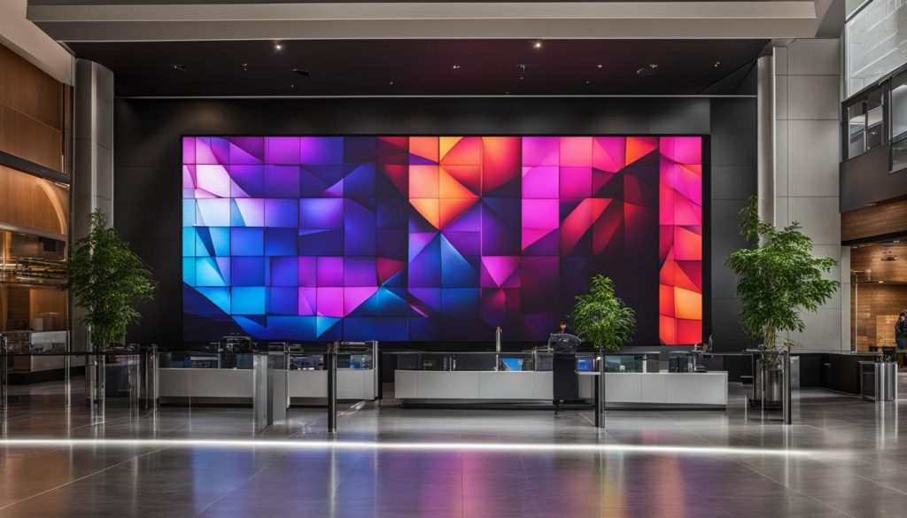 Indoor LED screen in Lakewood