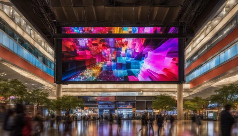 Indoor LED screen in Little Rock