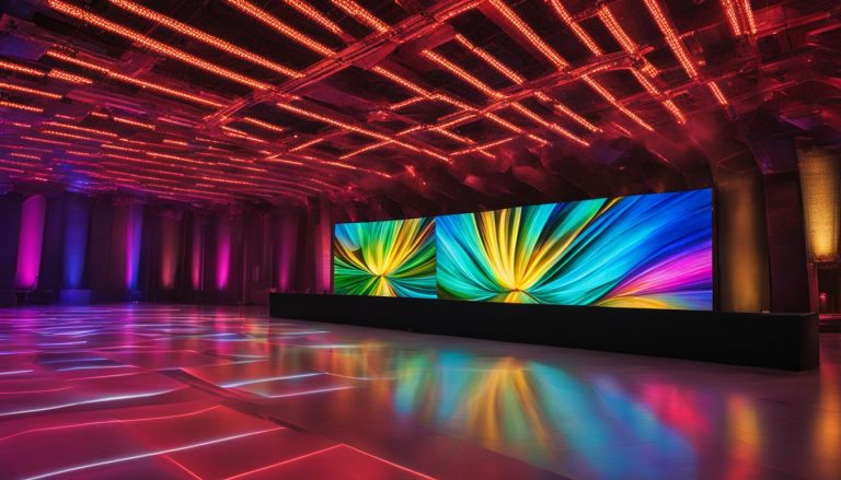 Indoor LED screen in Raleigh