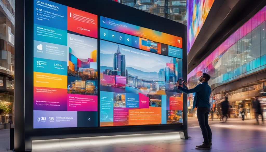 Interactive Digital Signage