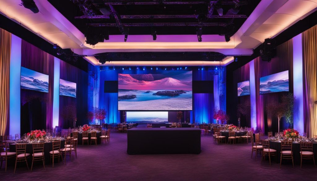 LED Video Panels and Stage Screens