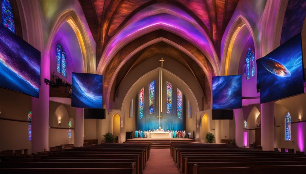 LED Video Wall Solutions for Worship Spaces