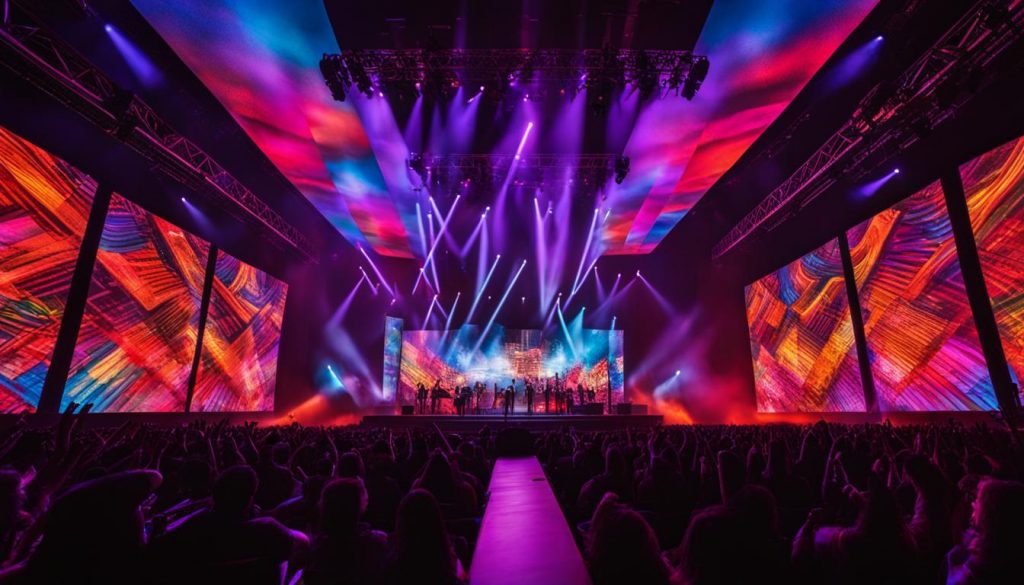 LED Video Wall for Concerts in Opelika