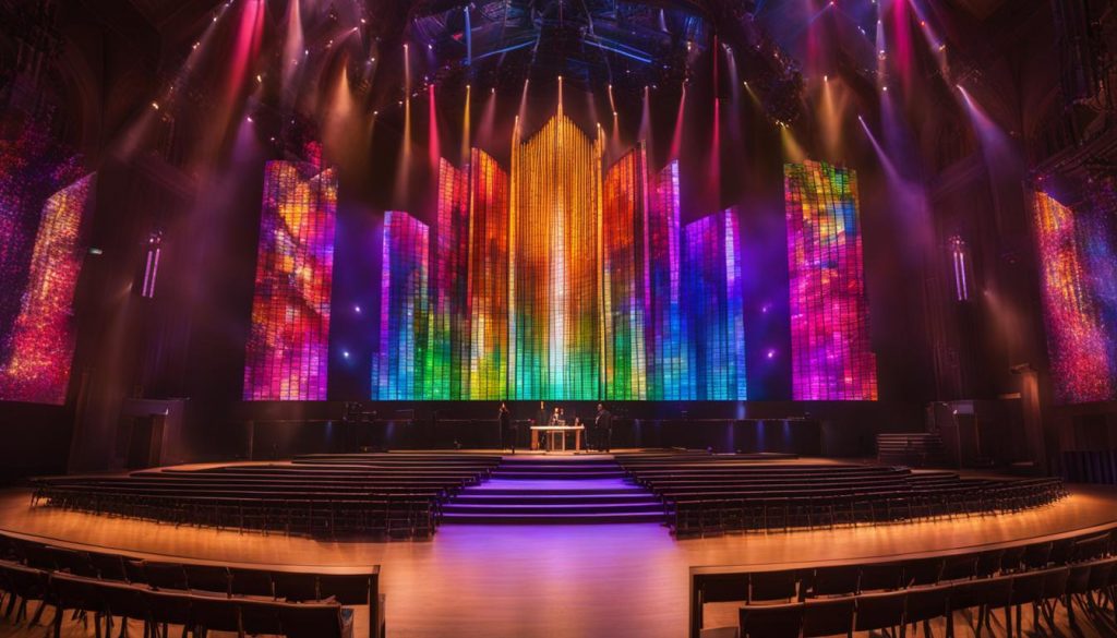 LED Video Wall for Worship