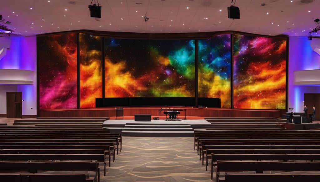 LED Wall for Church