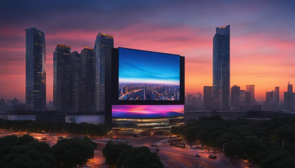 LED advertising screen