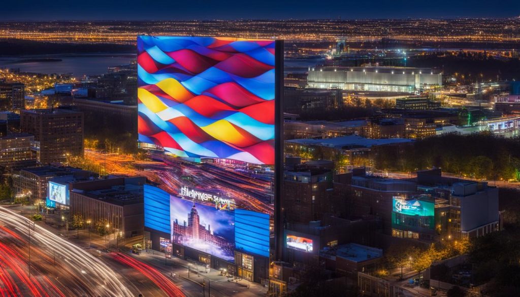 LED billboard Albany