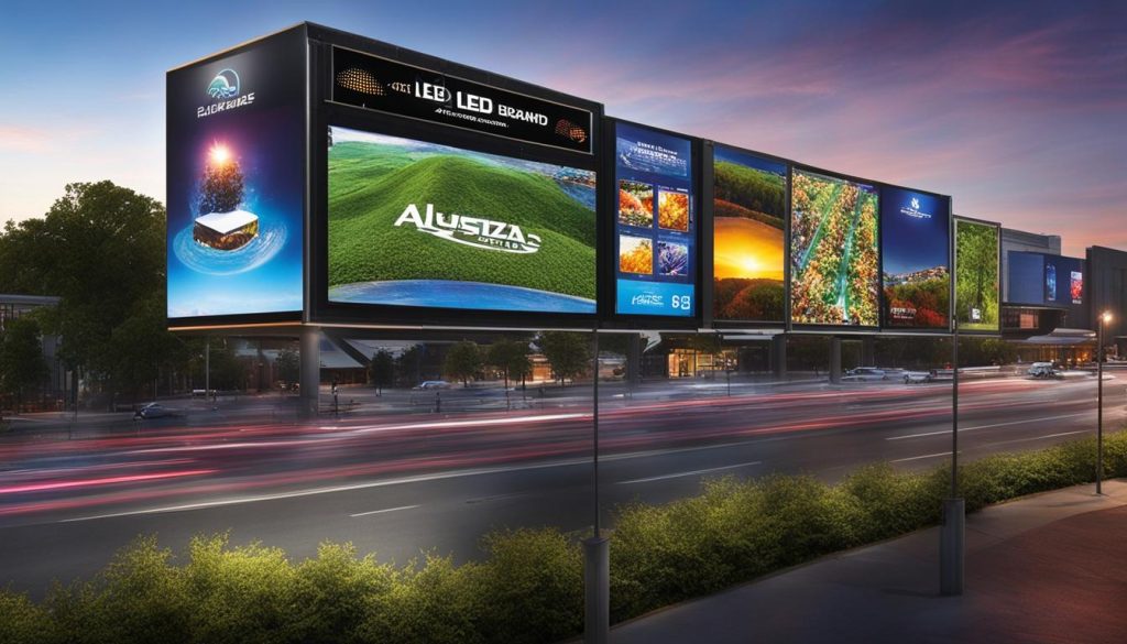 LED display board Augusta