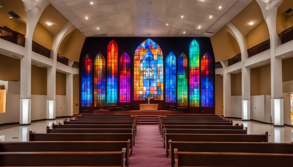 LED display for church in Valdosta