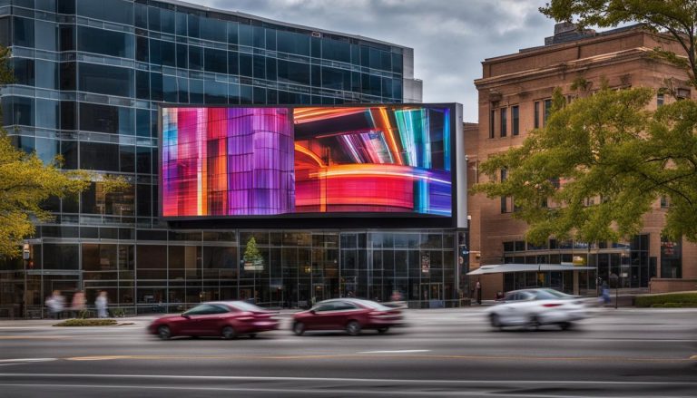 LED display in Bloomington