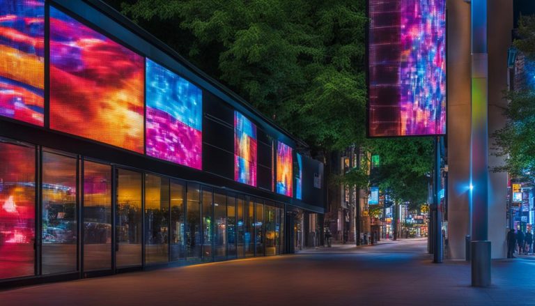 LED display in Cary