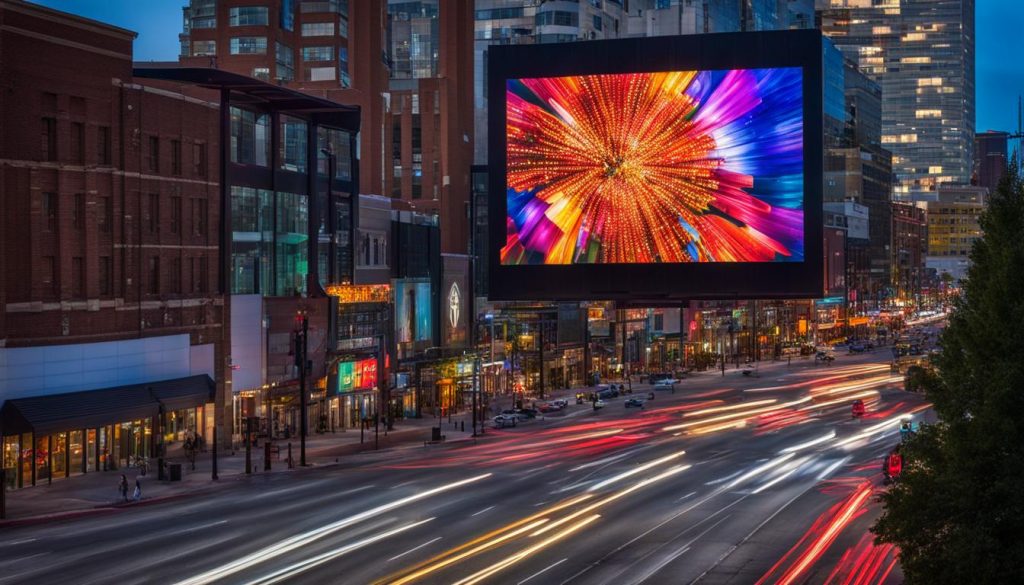 LED display in Decatur