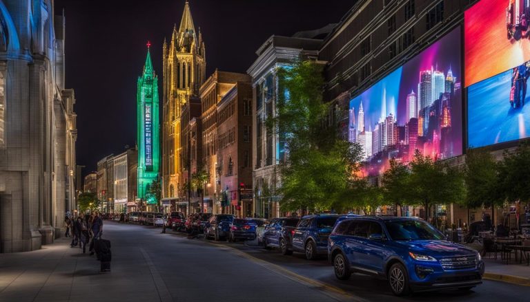 LED display in Durham