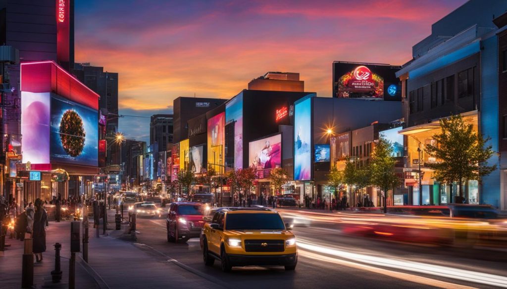 LED display in East Point