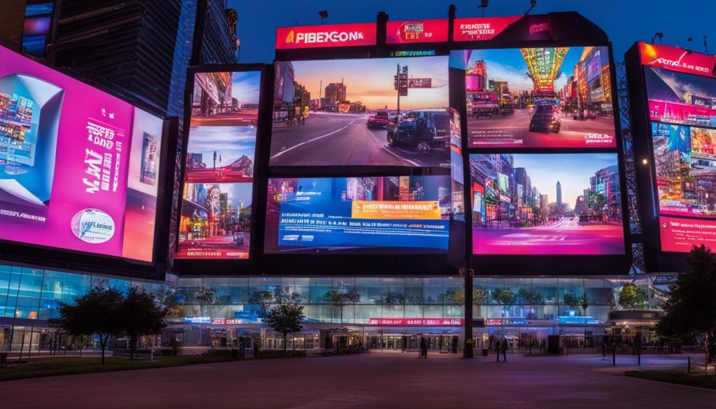 LED display in Moline