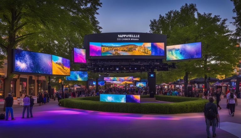 LED display in Naperville