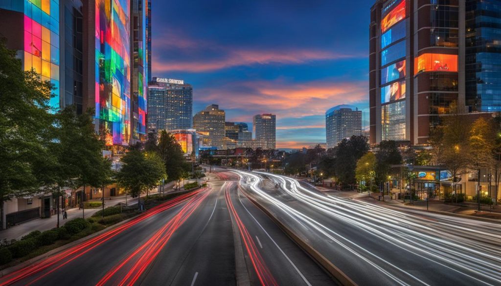 LED display in Sandy Springs