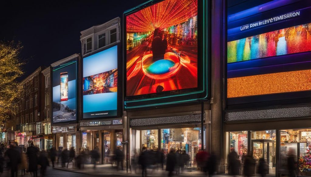 LED display in Winchester