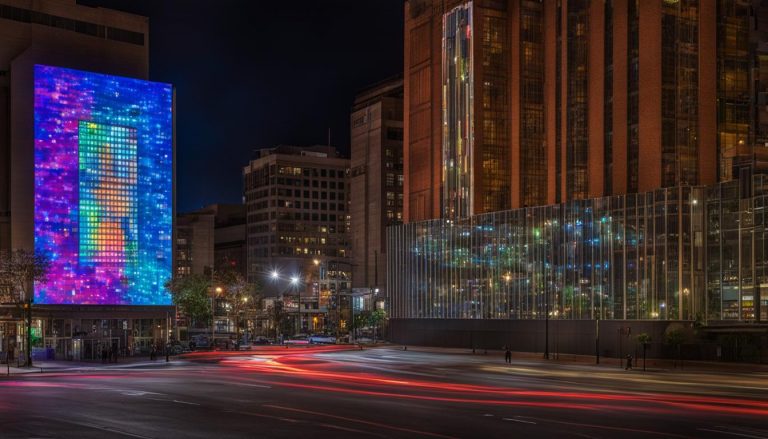 LED display in Winston-Salem