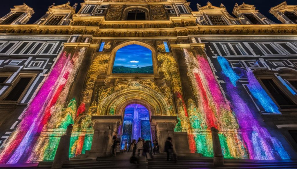 LED display installation Florence