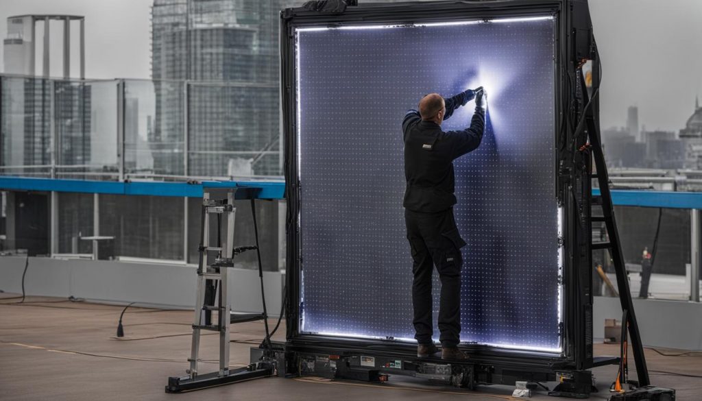 LED display installation and maintenance in Cary