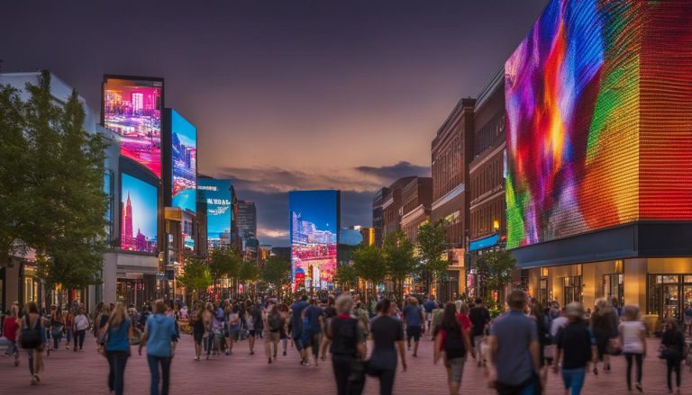 LED display screen in Bentonville