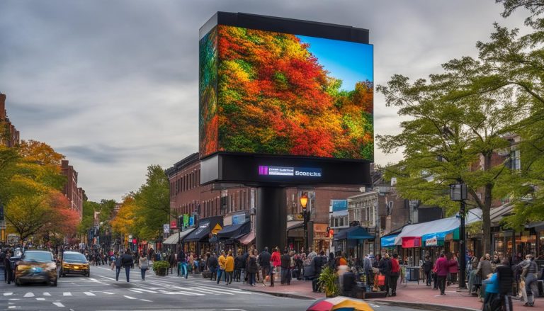 LED display screen in Brookline