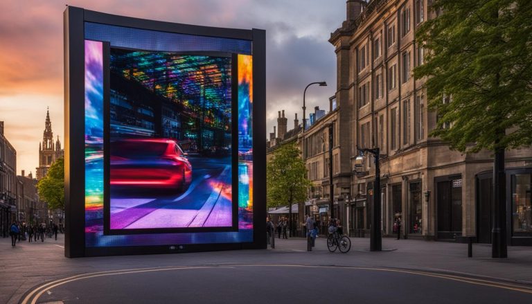 LED display screen in Cambridge