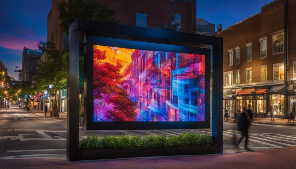 LED display screen in Chapel Hill