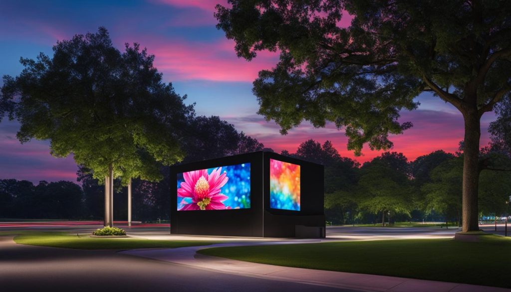 LED display screen in Chapel Hill