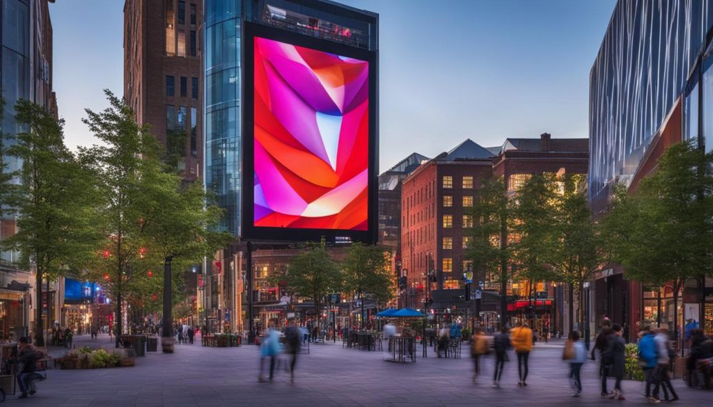 LED display screen in Durham