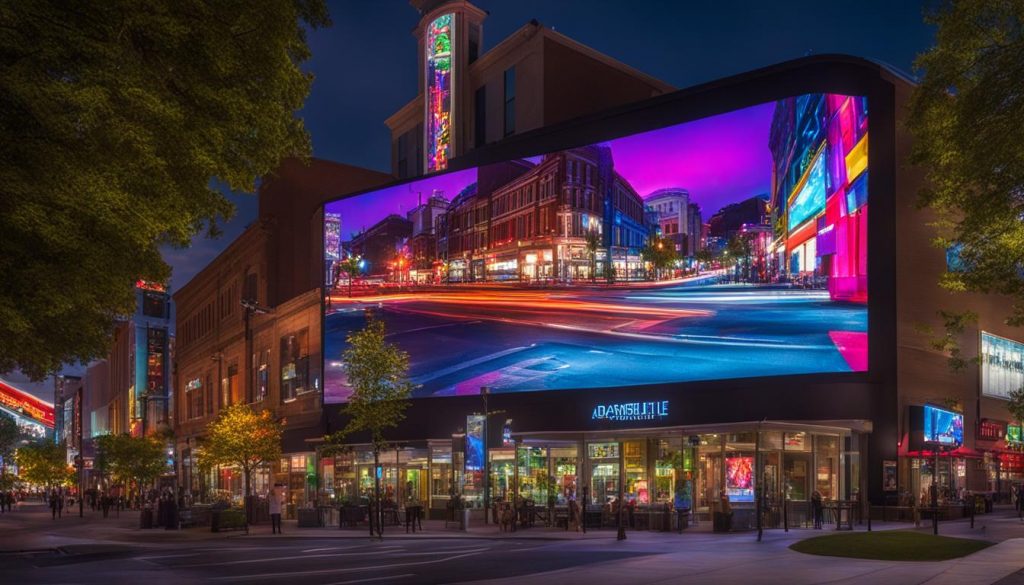 LED display screen in Fayetteville