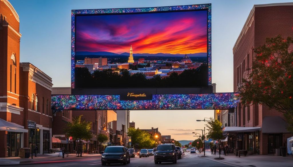 LED display screen in Fayetteville