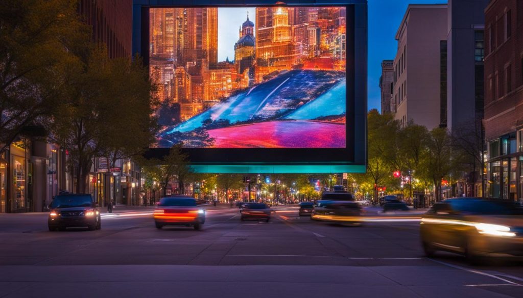 LED display screen in Fort Collins