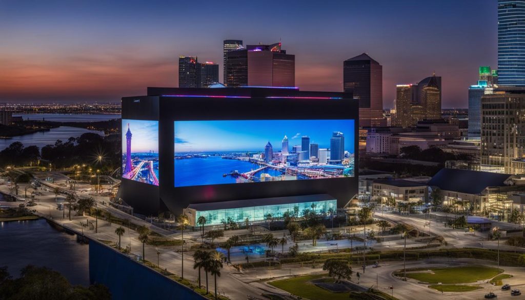 LED display screen in Jacksonville