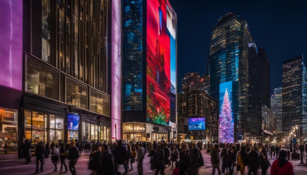 LED display screen in Jersey City