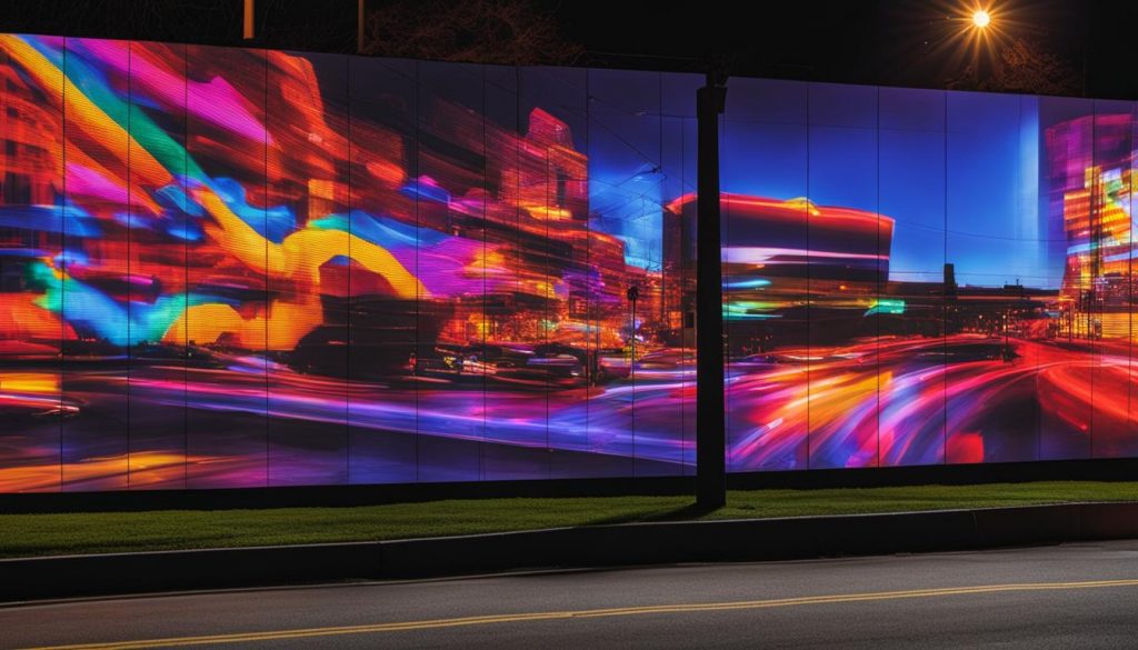 LED display screen in Lynchburg