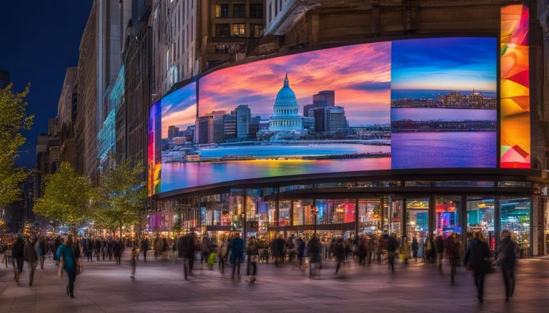 LED display screen in Madison