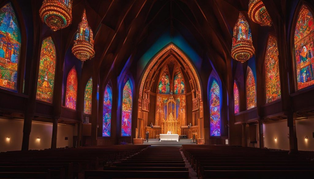 LED display solutions for churches