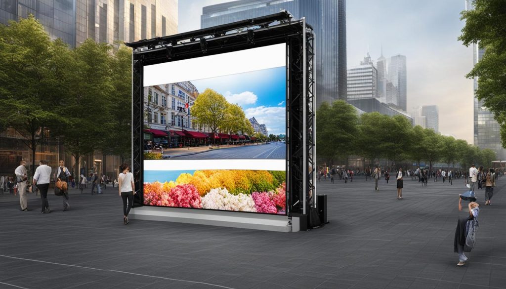 LED display wall