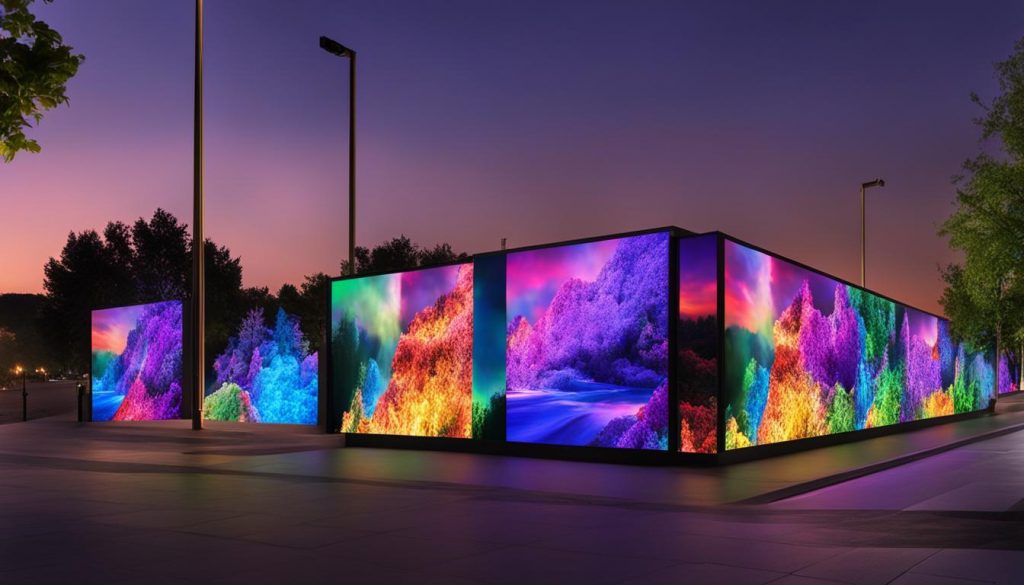 LED display wall