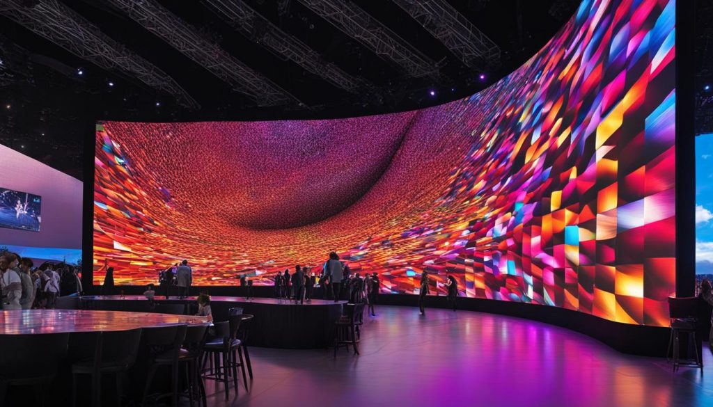 LED display wall