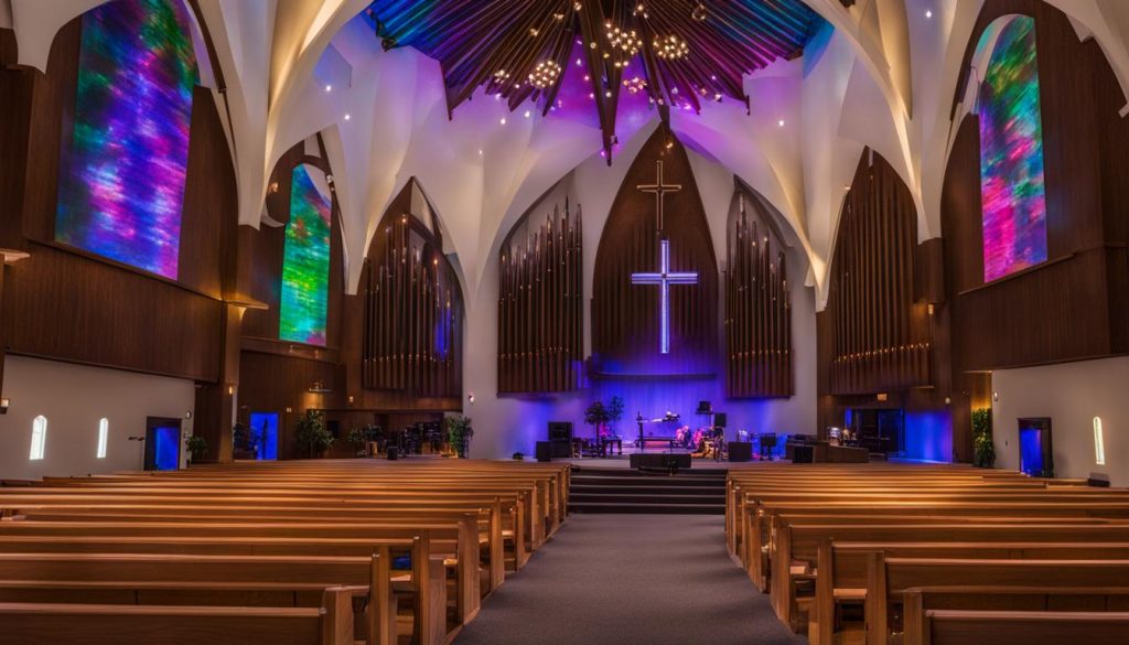 LED displays for churches in Marietta