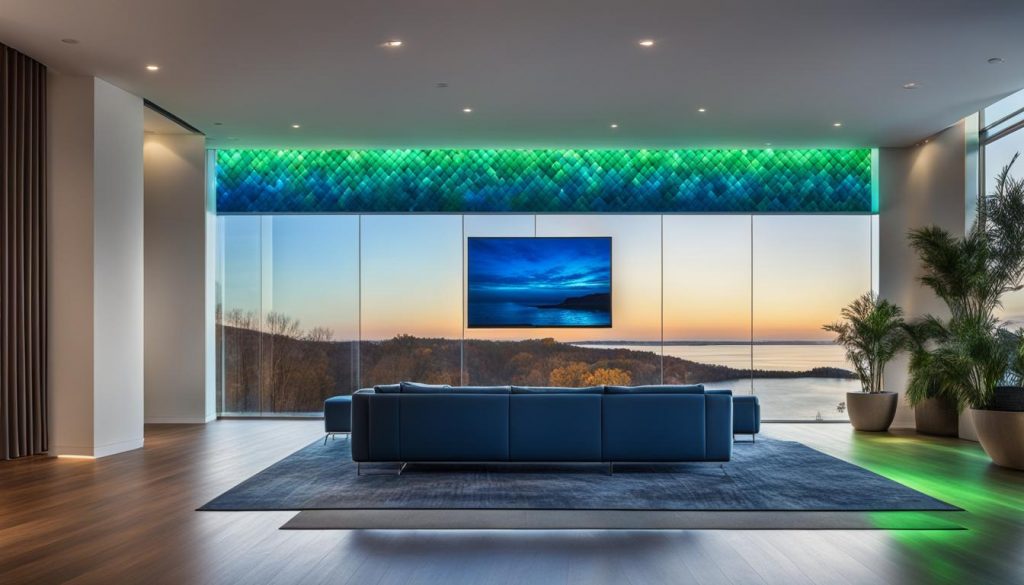 LED panel wall design Chesapeake