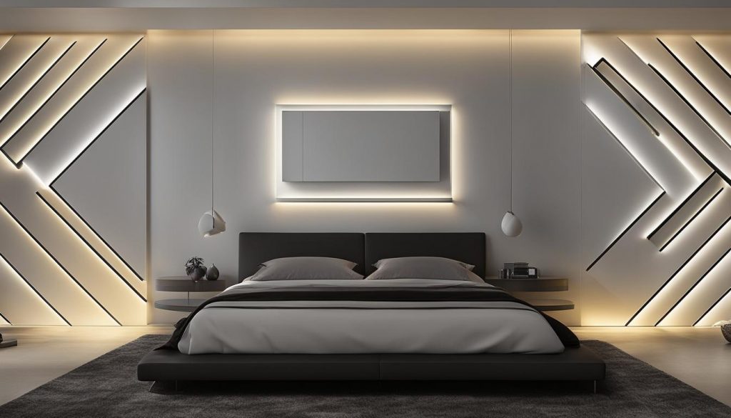 LED panel wall in Edison